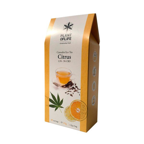Plant of Life Infuso di Te al CBD 2.5% – 3%