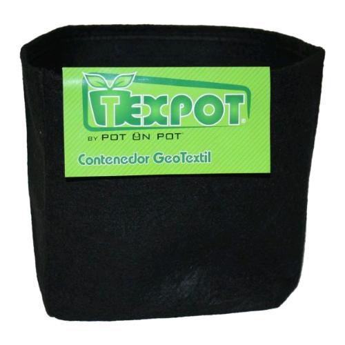 TEXPOT - vaso in tessuto nero