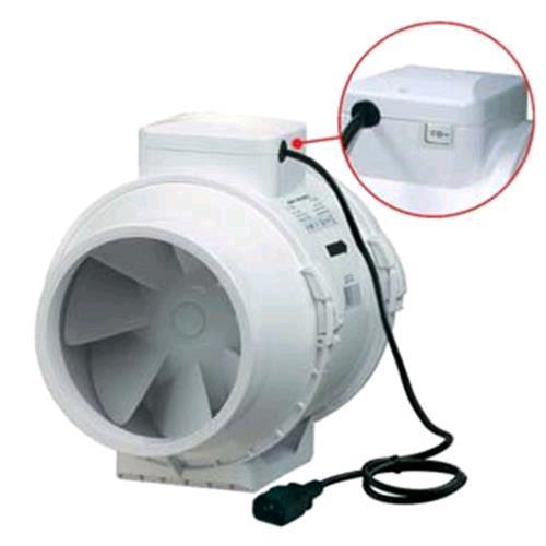 VENTS - aspiratore biopotenza cablato + interruttore ø 125 / 220-280 MC/H