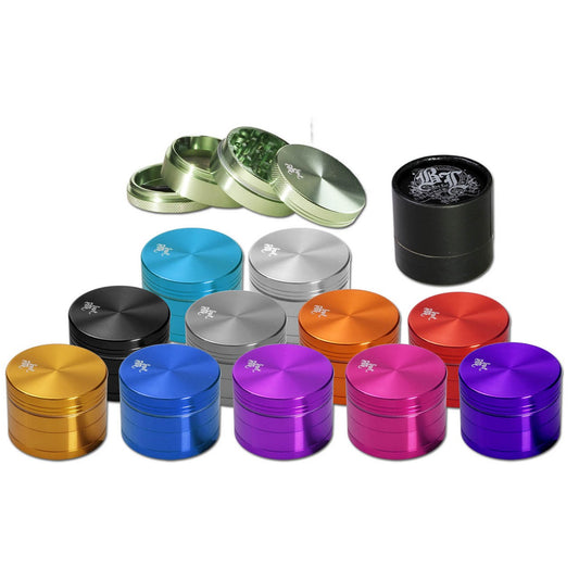 Black Leaf Weed Grinder, Al. 4part