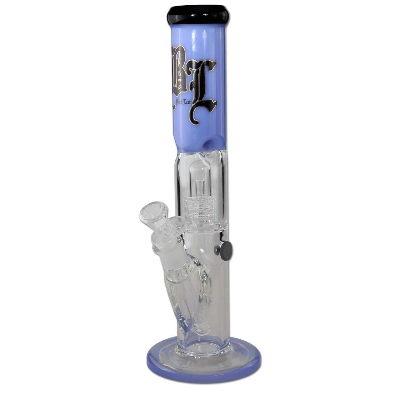 Black Leaf Blue Hour2 Ice Bong Drum Perc