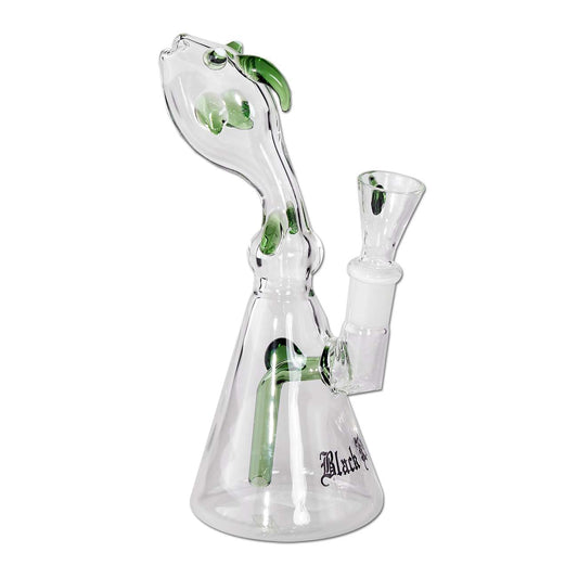 Black Leaf Bubbler Nessie green