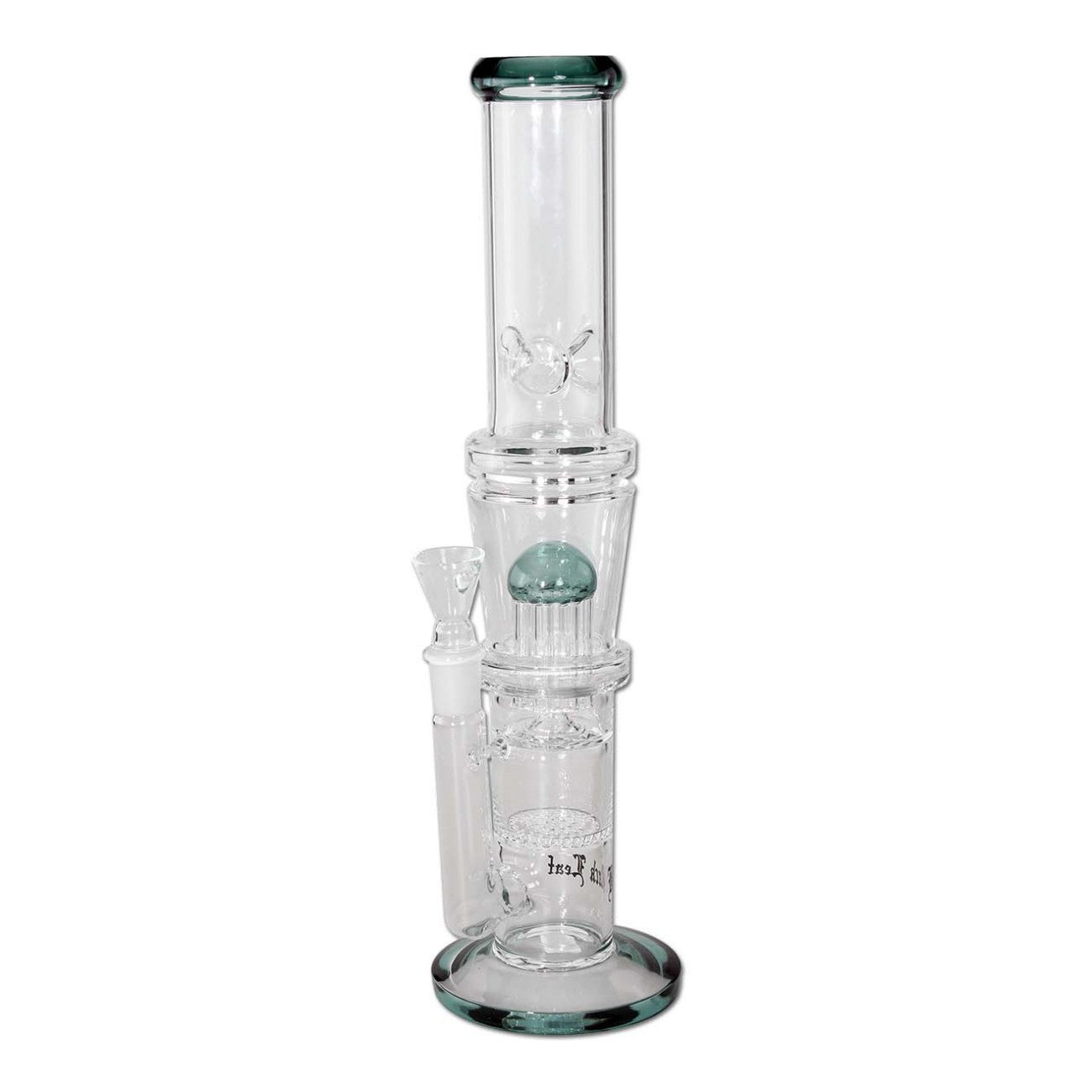 Black Leaf Ice Bong HoneyComb Tree Perco green