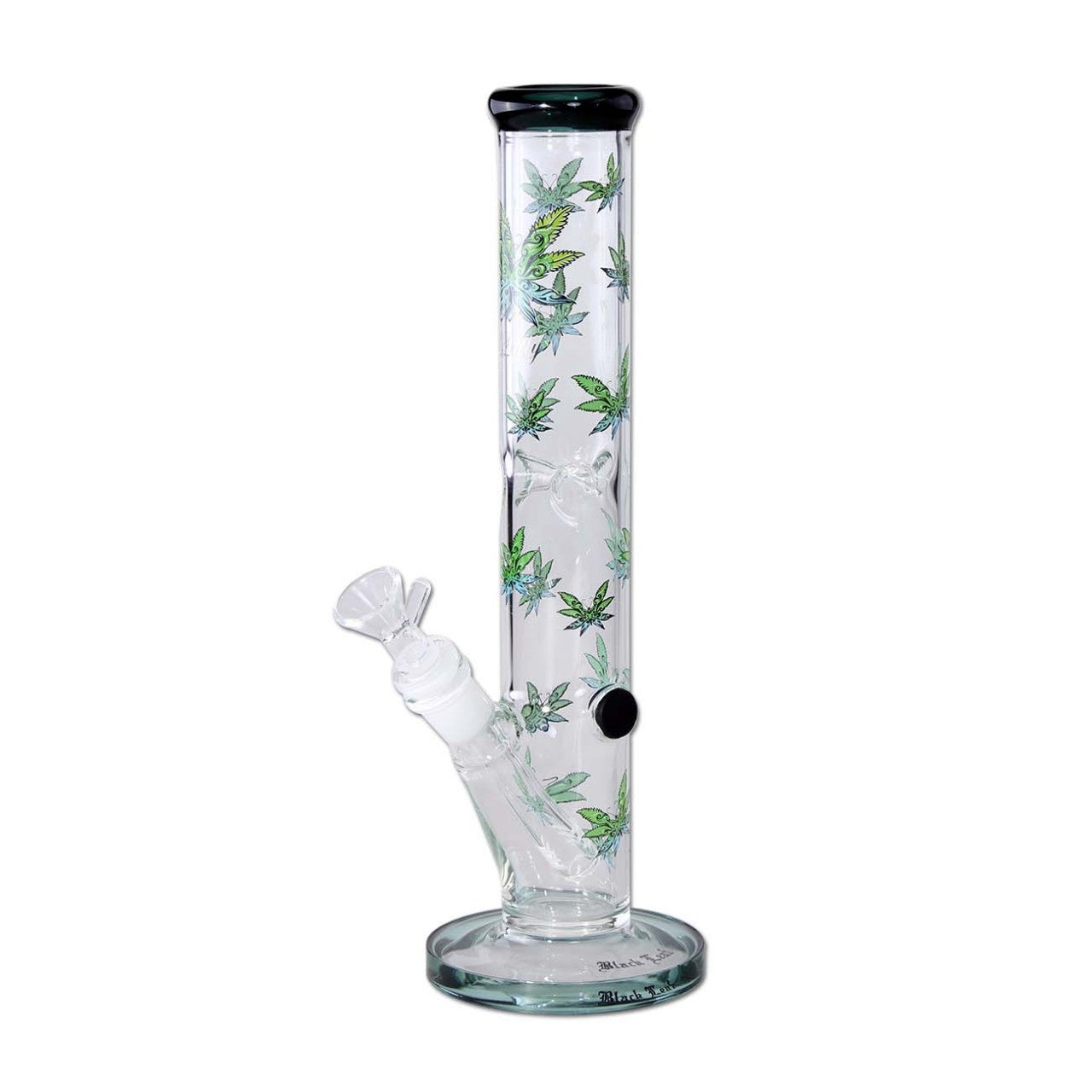 Black Leaf Leaffly Cylinder Bong Ice