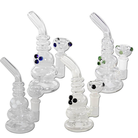 Black Leaf Mini Bubbler