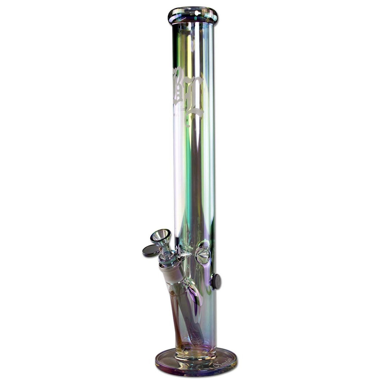 BL Neverland Cylinder Bong Ice Rainbow Effect