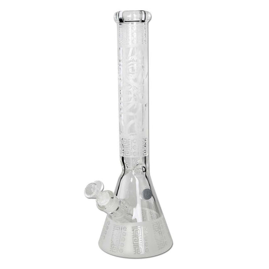 Black Leaf Tiki Beaker Bong Ice