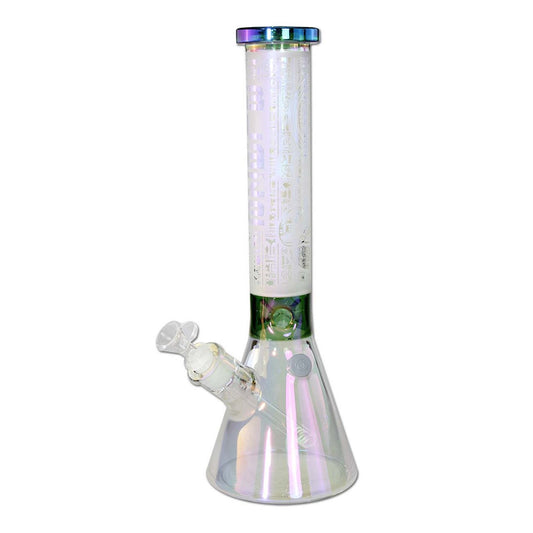 BLAZE GLASS Sphinx Beaker Bong Ice