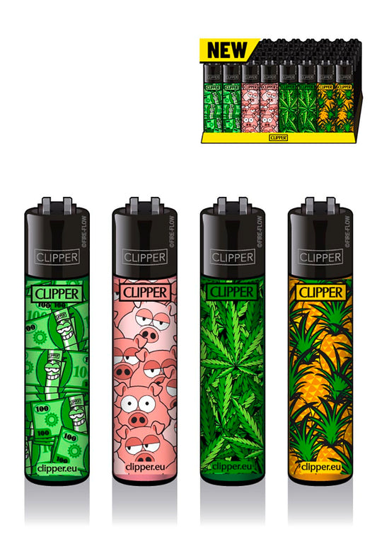 CLIPPER Lighters Mixed Pattern #1