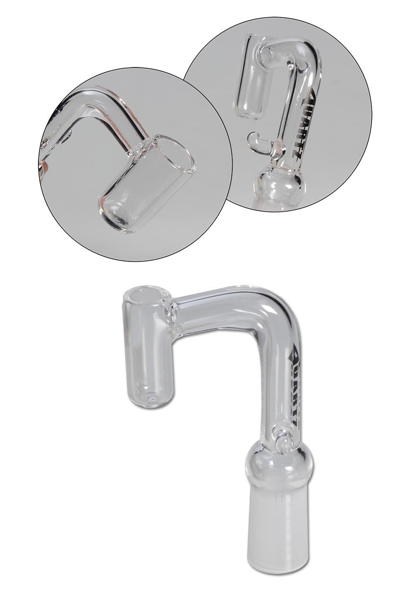 Quartz Dabbing Banger with Pod for Heating Coil