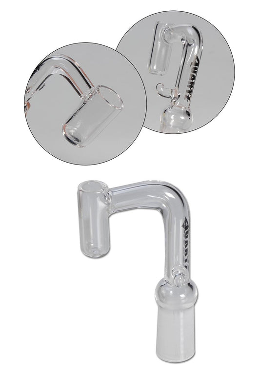 Quartz Dabbing Banger with Pod for Heating Coil