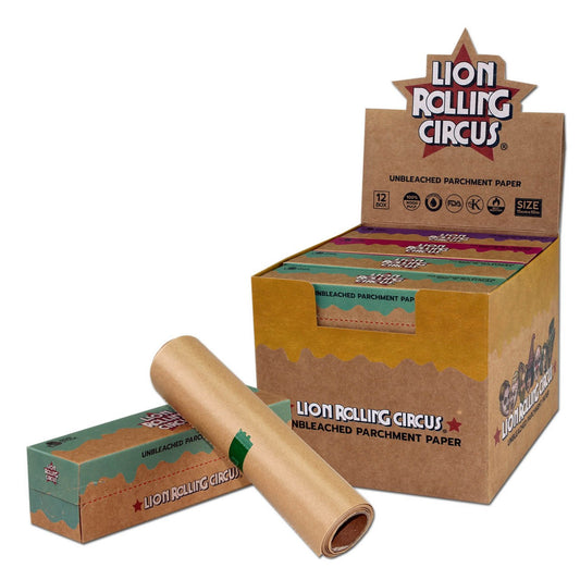 Lion Rolling Circus Parchment Paper unbl. 15cm