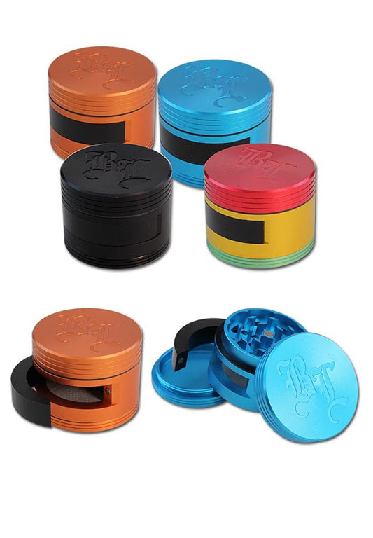 BL Dooor Grinder in alluminio 3 parti con porta