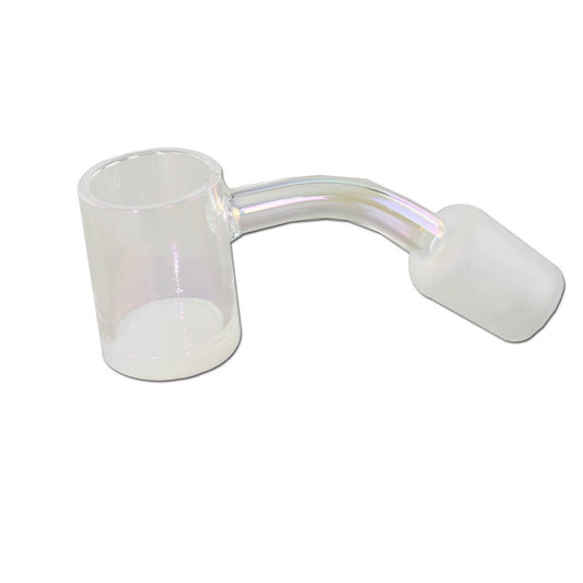 Quartz Banger with Rainbow Effect clear