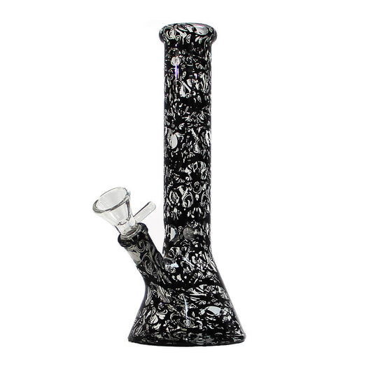 Dark Skulls Glass Bong 26cm 5078