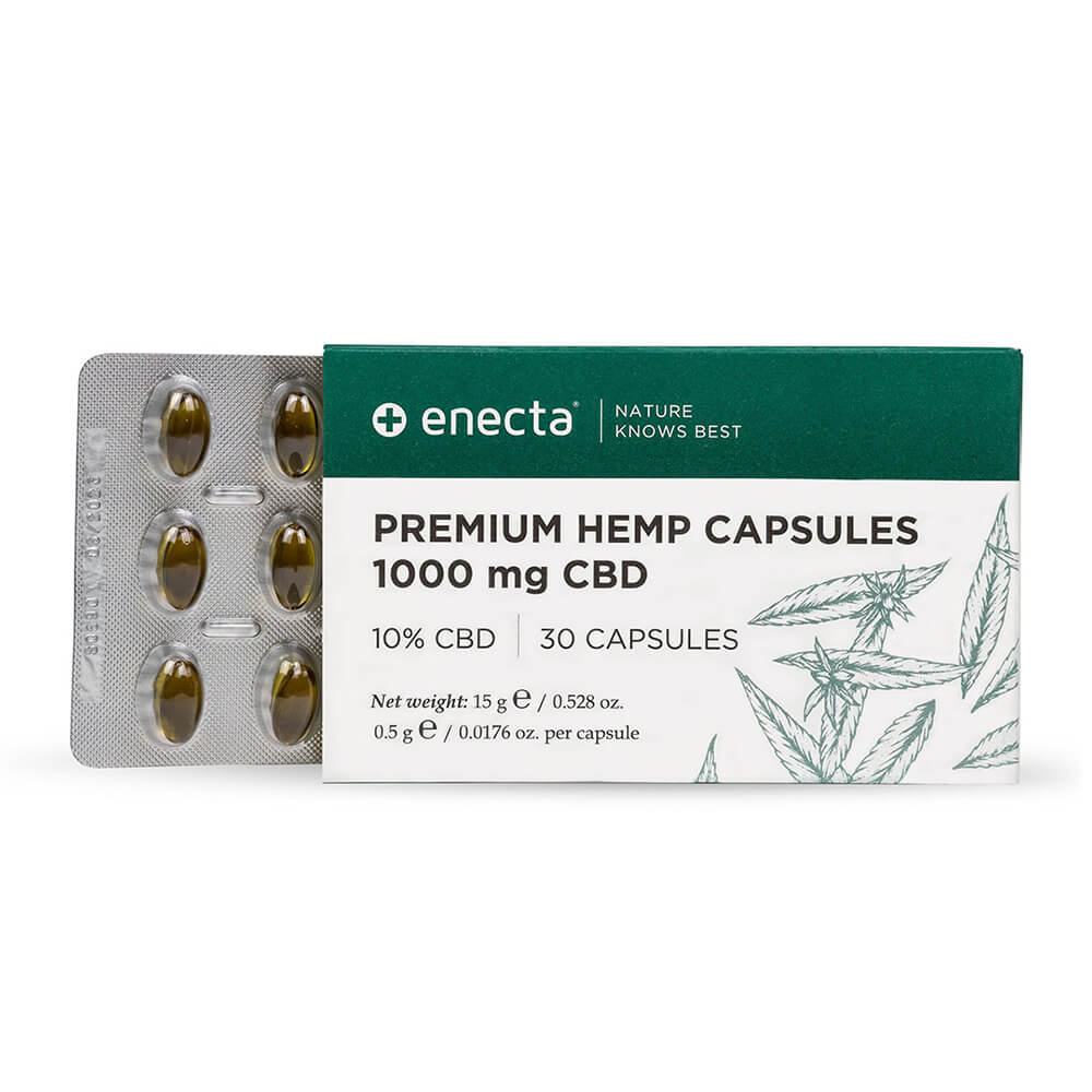 Enecta CBD in Capsule 1000mg CBD (30 capsule)