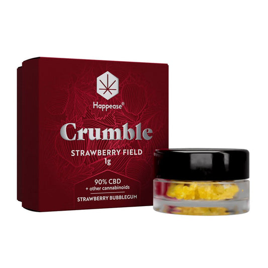 Happease Extracts Strawberry Crumble 90% CBD + Other Cann 1gr 41579